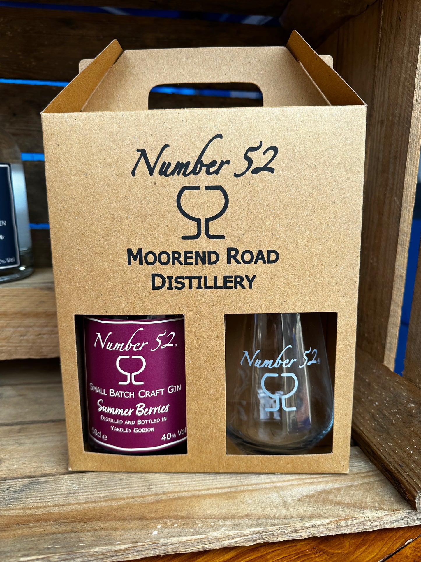 Bottle & Glass Gift Set - Summer Berries Gin